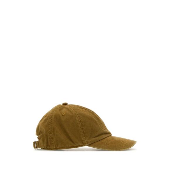 Mm6 Maison Margiela Men Camel Canvas Baseball Cap - Picture 2 of 2